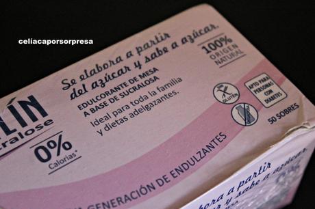 SUCRALÍN, LA NUEVA GENERACIÓN DE ENDULZANTES sucralin-sin-gluten