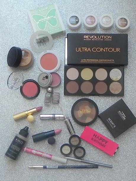 Mis regalos de cumpleaños (haul China Glazé, MUR, Sephora, Tahé, Colourpop...)