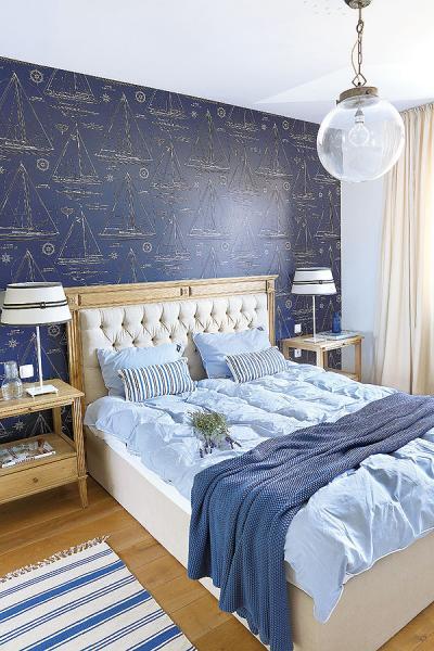 UNA VIVIENDA ELEGANTE CON TONOS AZULES Y ESTILO MARINERO UNA VIVIENDA ELEGANTE CON TONOS AZULES Y ESTILO MARINERO