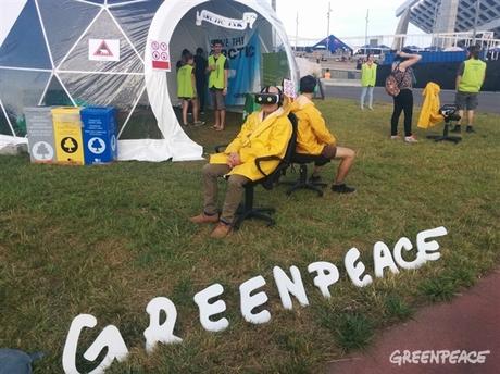 Greenpeace Tattoos at Primavera Sound Festival