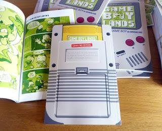Reseña #206. Gameboylands, de J.C. Bonache Contraportada del cómic Gameboylands, similar a la consola.