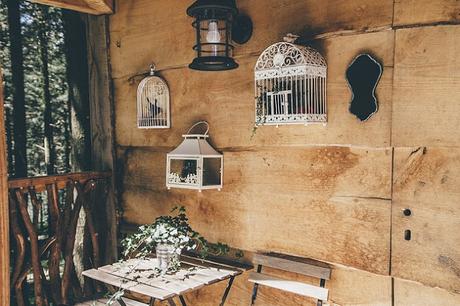 Cabaña Rustica de Madera en Arboles