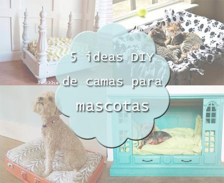 5 Ideas de camas para mascotas - DIY - 5 Ideas de camas para mascotas - DIY -