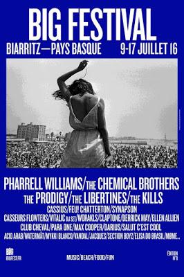 Big Festival 2016: Pharrell Williams, The Chemical Brothers, The Prodigy, The Libertines, The Kills...