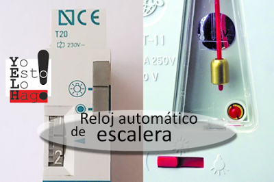 www.yoestolohago.com reloj automático de escalera