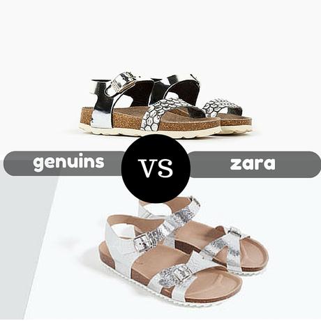 Parecidos razonables Genuins vs Zara Parecidos razonables Genuins vs Zara