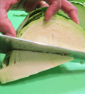Receta de Repollo relleno de ternera para cuatro repollo