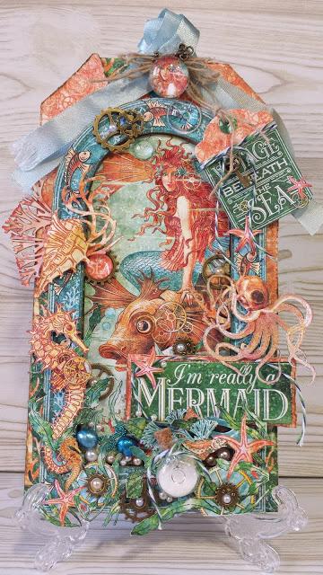 Reto Junio Tati Scrap: Tag con Graphic 45 Reto Junio Tati Scrap: Tag con Graphic 45