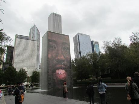 El Parque Millennium en Chicago. USA