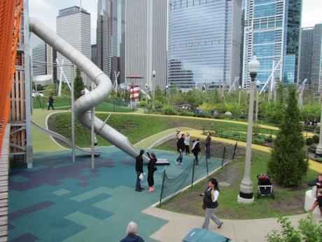 El Parque Millennium en Chicago. USA