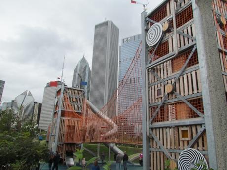 El Parque Millennium en Chicago. USA