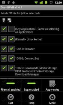 DroidWall: define que apps tienen acceso a Internet en tu Android DroidWall: define que apps tienen acceso a Internet en tu Android