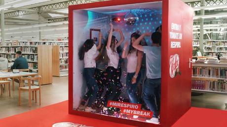 Kit Kat crea una habitación para que los estudiantes se tomen un respiro Kit Kat crea una habitación para que los estudiantes se tomen un respiro
