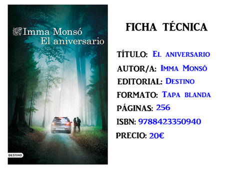 Reseña: El aniversario, de Imma Monsó Reseña: El aniversario, de Imma Monsó