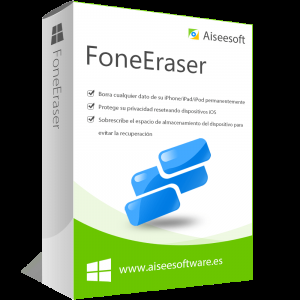 Aiseesoft lanza FoneEraser para borrado irreversible de datos en iOS Boxshot-Aiseesoft-FoneEraser