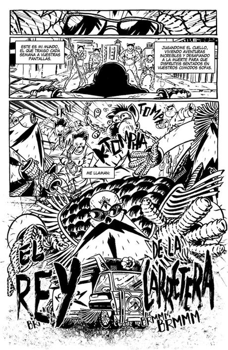 Comic Review – El rey de la carretera de Josep Busquet y Jose Angel Ares el-rey-de-la-carretera-ares-busquet-cincodays