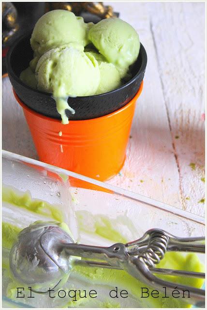 HELADO DE TÉ MATCHA SIN LACTOSA HELADO DE TÉ MATCHA SIN LACTOSA
