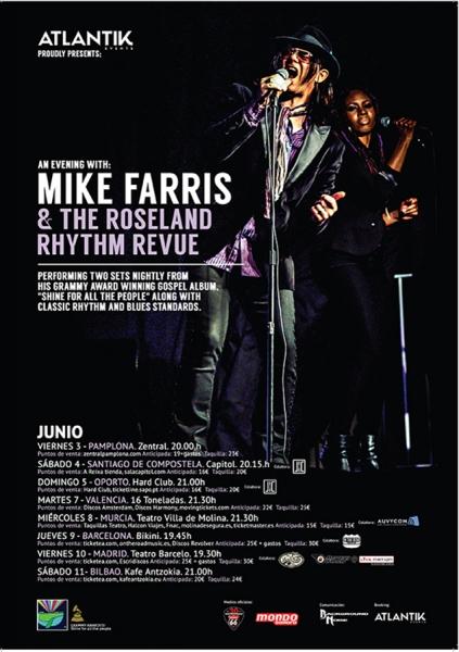 Mike Faris & The Roseland Rhythm Revue - 08/06/2016 - Murcia