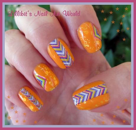 Chevron water decals de Born Pretty Store