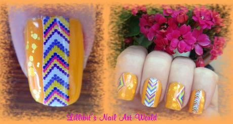 Chevron water decals de Born Pretty Store