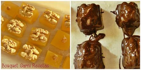 Bocaditos de dulce de batata y nuez Bocaditos de dulce de batata y nuez