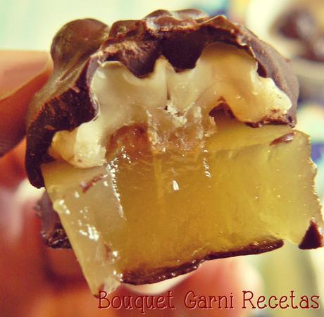 Bocaditos de dulce de batata y nuez Bocaditos de dulce de batata y nuez