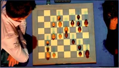 Magnus Carlsen en el París Grand Chess Tour (3ª ronda a 25’ + 10”)