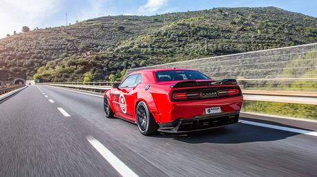 Dodge Challenger Hellcat. Músculo europeo de Prior Design Dodge Challenger Hellcat. Músculo europeo de Prior Design