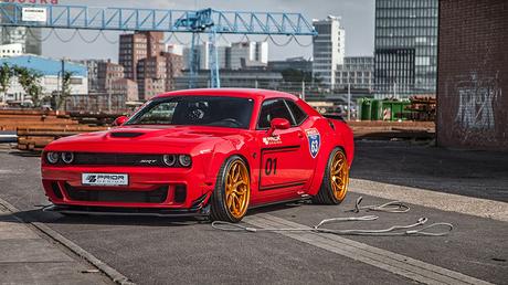 Dodge Challenger Hellcat. Músculo europeo de Prior Design Dodge Challenger Hellcat. Músculo europeo de Prior Design