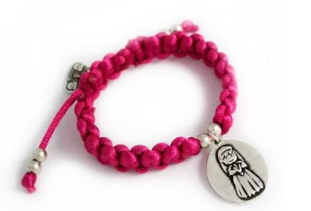 Chic and Click, con sorteo! Pulsera Mi Primera Comunión-Fucsia - chic and click