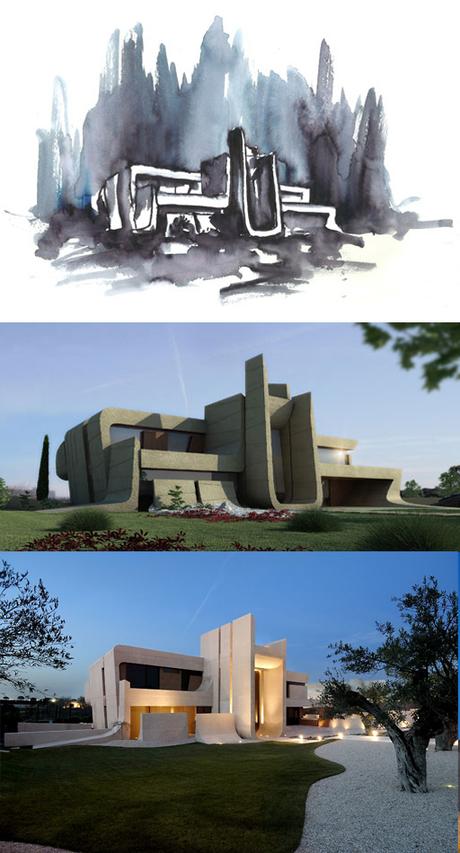 A-cero Projects EL CROQUIS COMO MATERIALIZACIÓN DE UNA IDEA. SELECCIÓN DE BOCETOS E IMÁGENES