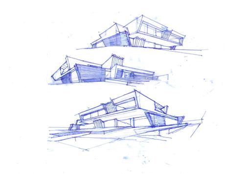 EL CROQUIS COMO MATERIALIZACIÓN DE UNA IDEA. SELECCIÓN DE BOCETOS E IMÁGENES A-cero Projects