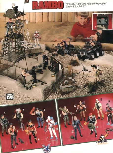 Juguetes – Rambo: La fuerza de la libertad Rambo-toys-coleco-cincodays