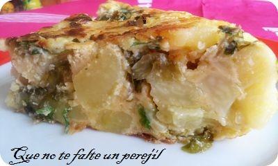 Tortilla de Patatas y Lechuga Tortilla de Patatas y Lechuga