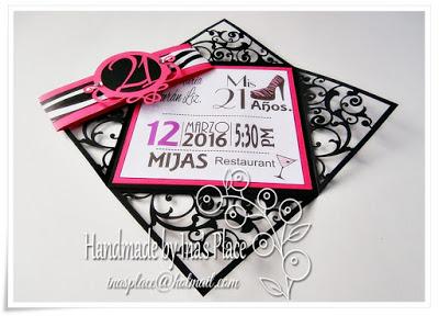 Invitación Cumpleaños - Happy 21st. B-Day!! - Birthday Invitation. Invitación Cumpleaños - Happy 21st. B-Day!! - Birthday Invitation.