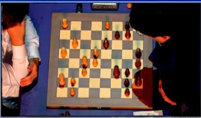 Magnus Carlsen en el París Grand Chess Tour (9ª y última  ronda a 25’ + 10”)