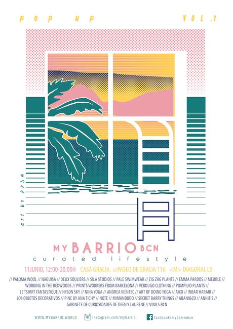Artesanía y sostenibilidad: PopUp Store myBarrio meets Casa Gracia mybarrio meets casa gracia cartel