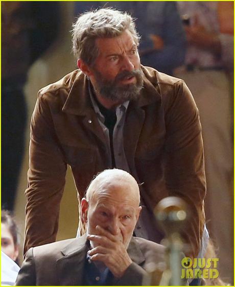 Logan y el Profesor X en las nuevas imágenes desde el set de Logan Profesor nuevas imágenes desde