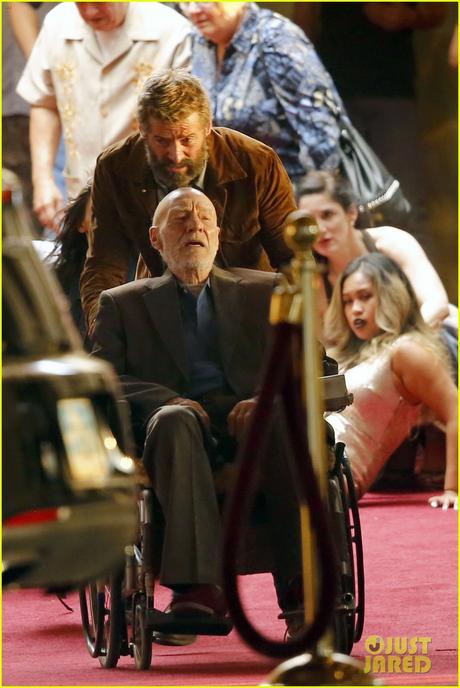 Logan y el Profesor X en las nuevas imágenes desde el set de Logan Profesor nuevas imágenes desde