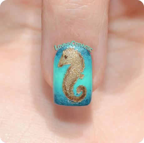 Nail Art - Caballito de Mar - ELYT Nail Art - Caballito de Mar - ELYT