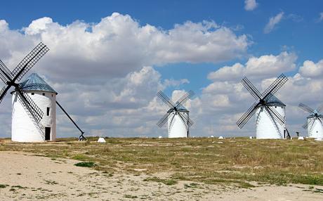 Castilla la Mancha. Los molinos de Don Quijote