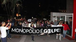 Monopolio mediático y golpe en Brasil