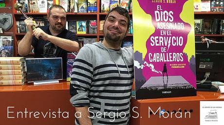 Sergio S. Morán, autor de «El dios asesinado en el servicio de caballeros» | Entrevista Sergio S. Morán, autor de «El dios asesinado en el servicio de caballeros» | Entrevista
