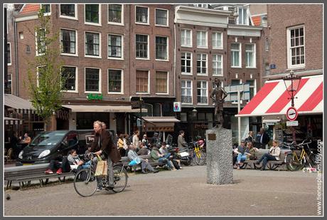 Plaza Spui Amsterdam (Paises Bajos)