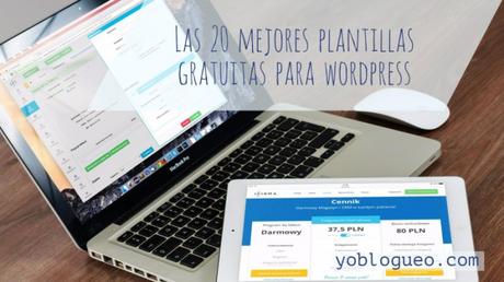 20 plantillas de wordpress gratis