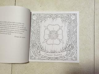 Foto-Reseña: El libro oficial de Juego de tronos para colorear - George R.R. Martin