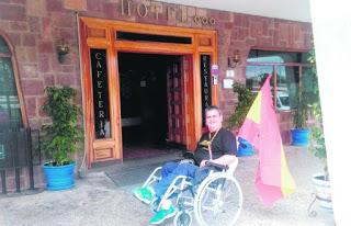 La vuelta a España en silla de ruedas para reivindicar la accesibilidad