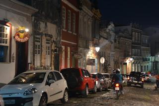 Salvador. Pelourinho de Noche y día.