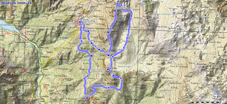 mapa ruta Bermiego Pelitrón