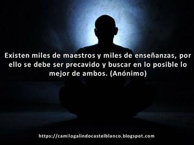 No importa el Maestro sino nuestra disposición de Aprender No importa el Maestro sino nuestra disposición de Aprender